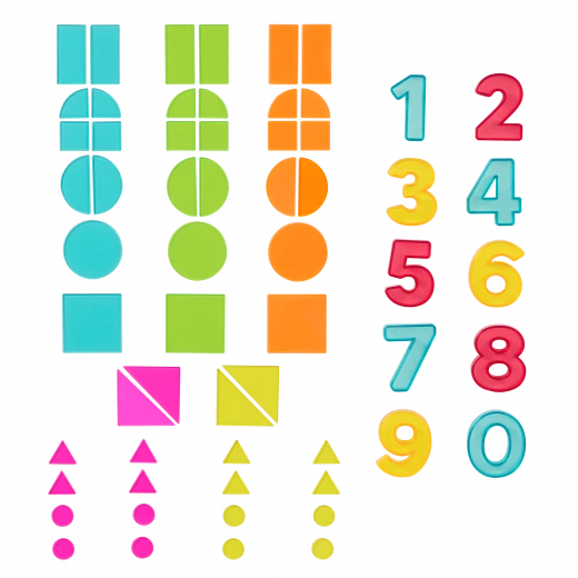 B. Toys, Light Box Playset Look And Shine Educational Light Box 71 Piece Set Shapes Numbers Templates Dry Erase Markers USB C Or Battery Powered Learning Toy For Kids 3 Years Plus Creative Play - B. toys - Image 3