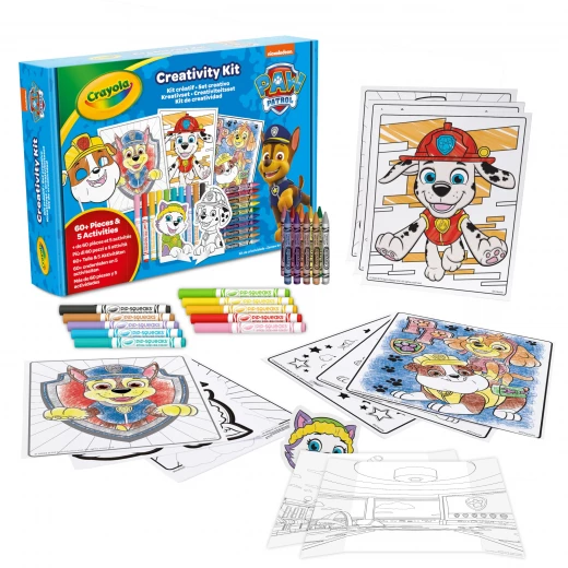 Crayola | Paw Patrol 5 Activities Creative Set with Colouring Pages Crayola | Paw Patrol 5 Activities Creative Set with Colouring Pages