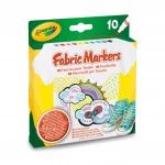 Crayola, Fabric Markers, 10 pcs - Crayola