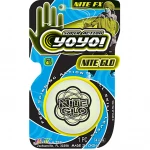 JARU, Night Glo Yo Yo Glow in the Dark Kids Trick Yo Yo Toy Party Favor Random Color 1 Piece - Jaru