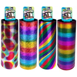JARU, Magic Rainbow Spring for Children Ages 3 and Up Educational and Entertaining Toy Developing Fine Motor Skills and Hand-Eye Coordination Bright and Colorful Fun for Kids Random