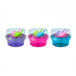 JARU, Axolotl Gel Magic Sensory Squeeze Toy with Glitter Confetti Gel Stress Relief Fidget Random Color or Style 1 Piece