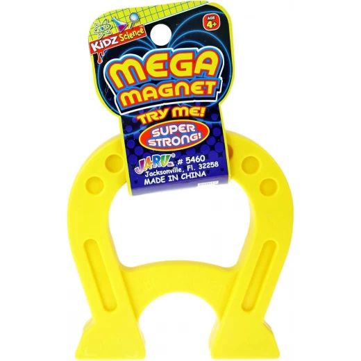 JARU, Mega Horseshoe Magnet Toy Set for Kids 6 Pieces Each Random Color with Bouncy Ball Educational Hands-On Science Learning Enhancing Focus Fine Motor Skills - Jaru - Image 5