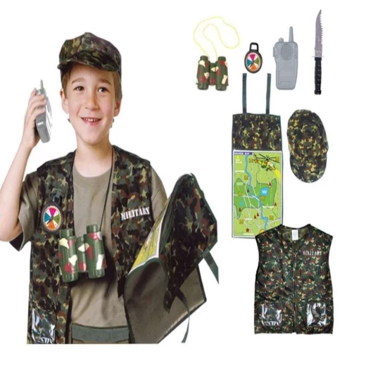 مجموعة أزياء الأطفال الخاصة بالقوات العسكرية من كاي كوستيومز - K Costumes - Image 2
