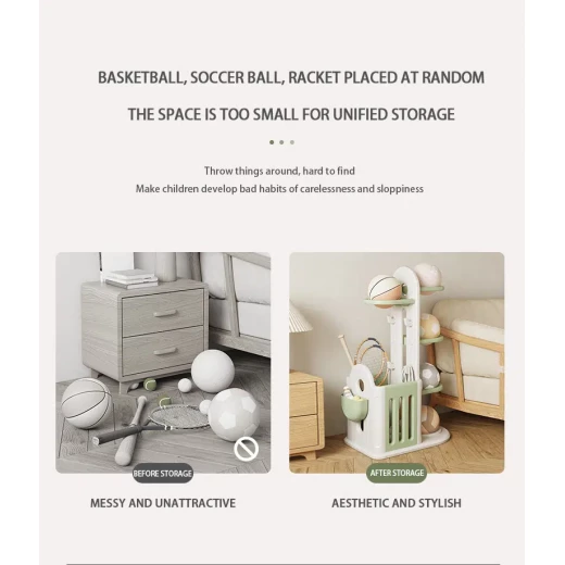 Eduplay , Ball Storage Rack , Kids Plastic Cabinet Furniture - EduPlay - Image 3