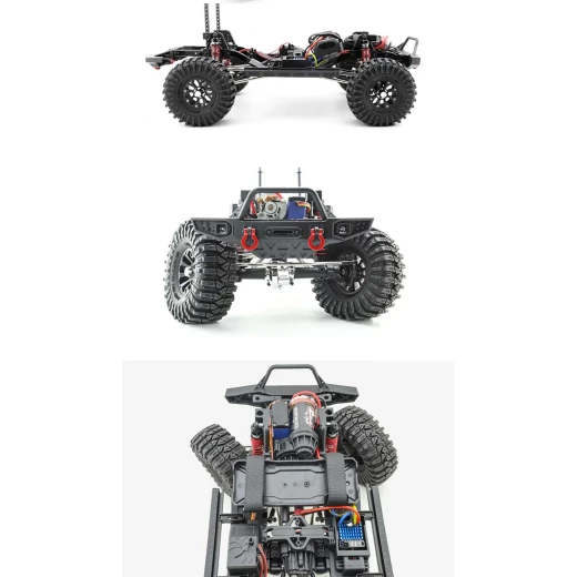 RGT EX86120 1/10 RC Car 4WD Off-Road Climbing Crawler Reverse Drive System RTR Vehicle with LED Lights Durable High Torque Motor - K Toys - Image 4