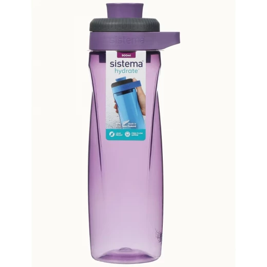 Sistema, Twist N' Sip Bottle, Misty Purple, 900 ml Sistema, Twist N' Sip Bottle, Misty Purple, 900 ml