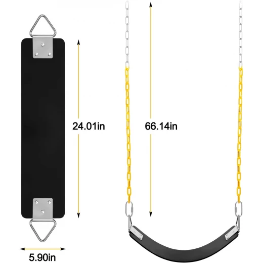 K Edu Play | Swing Seat | with Chains K Edu Play | Swing Seat | with Chains