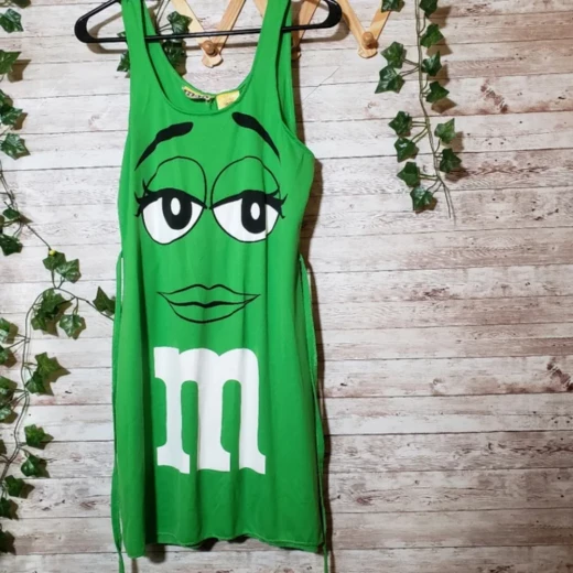 زي الهالوين - فستان أم آند أم كاندي أخضر من كاي كوستيومز - K Costumes - Image 3