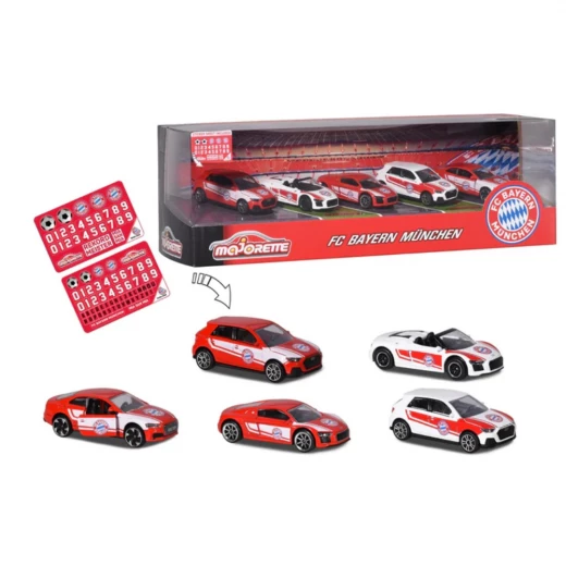 مجموعة هدايا سيارات - 5 قطع من ماجوريت - MAJORETTE - Image 3