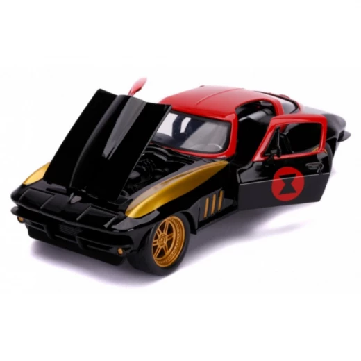 JADA | Marvel Black Widow 1966 Chevy 1:24 - JADA - Image 2