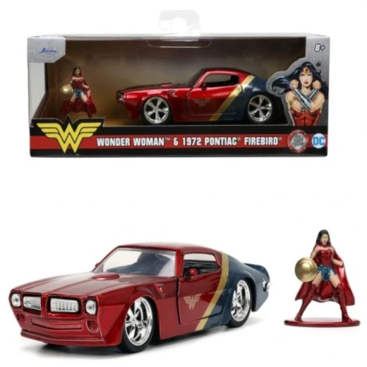 JADA | Wonder Woman 1972 Pontiac Firebird 1:32 JADA | Wonder Woman 1972 Pontiac Firebird 1:32