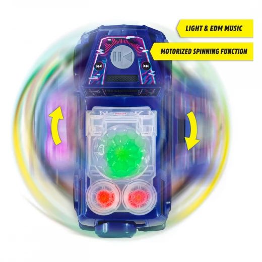 Dickie, Mercedes-Benz G-Class Beat Spinner 23 cm Motorized Spin and Bump & Go EDM Music LED Lights Official Licensed Toy for Kids Age 3+ - Dickie - Image 4