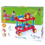 PlayGo Tea Time Trolley Set for Kids 23 Piece Role Play Fun Imaginative Play - Playgro