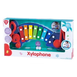 PlayGo, Musical Xylophone Toy for Kids with 8 Colorful Notes Suitable from 12 Months and Up Supporting Sensory Motor and Creative Development