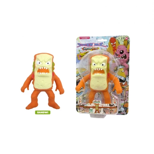 BTF, Stretchpalz Pull-along Toy, Foodbeast Series, 14 cm, Random - Btf - Image 2