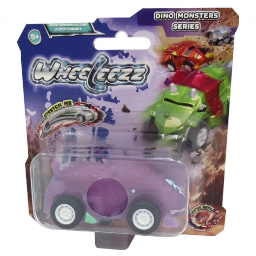BTF, Wheeleezz Dino Monsters Series Car for Kids Ages 3+ Dinosaur Themed Dragster Bold Colors High Speed Rolling Durable Build One Piece Random Style - Btf - Image 12