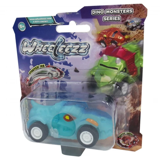 BTF, Wheeleezz Dino Monsters Series Car for Kids Ages 3+ Dinosaur Themed Dragster Bold Colors High Speed Rolling Durable Build One Piece Random Style - Btf - Image 13