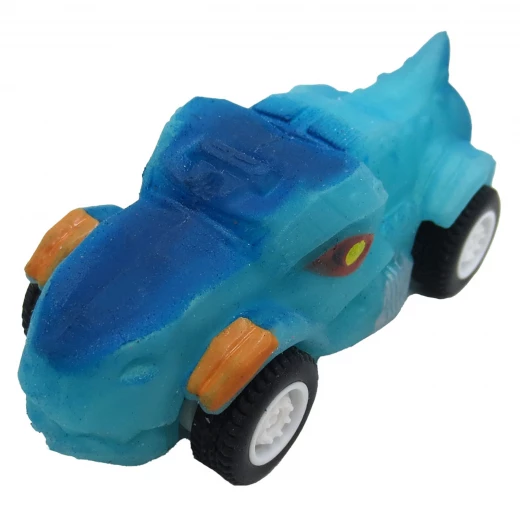 BTF, Wheeleezz Dino Monsters Series Car for Kids Ages 3+ Dinosaur Themed Dragster Bold Colors High Speed Rolling Durable Build One Piece Random Style - Btf - Image 4