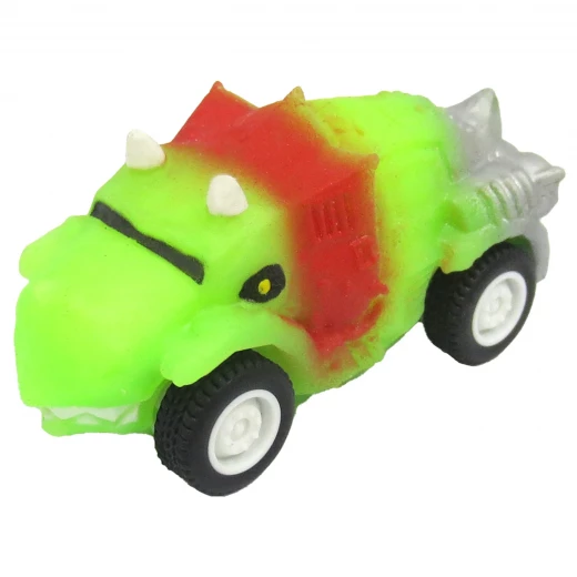 BTF, Wheeleezz Dino Monsters Series Car for Kids Ages 3+ Dinosaur Themed Dragster Bold Colors High Speed Rolling Durable Build One Piece Random Style - Btf - Image 6