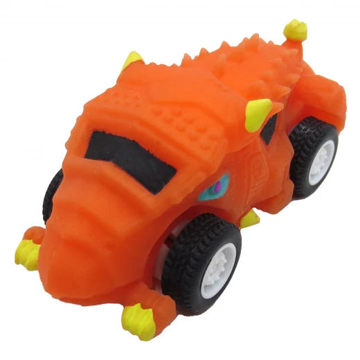 BTF, Wheeleezz Dino Monsters Series Car for Kids Ages 3+ Dinosaur Themed Dragster Bold Colors High Speed Rolling Durable Build One Piece Random Style - Btf - Image 7