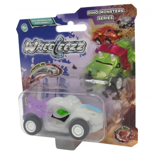 BTF, Wheeleezz Dino Monsters Series Car for Kids Ages 3+ Dinosaur Themed Dragster Bold Colors High Speed Rolling Durable Build One Piece Random Style - Btf - Image 10