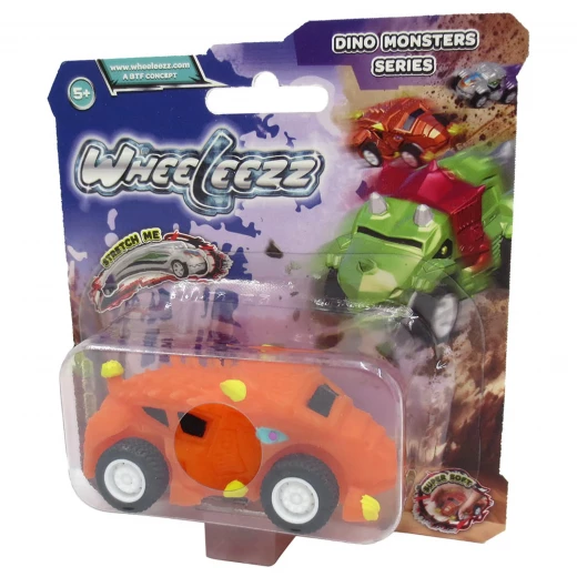 BTF, Wheeleezz Dino Monsters Series Car for Kids Ages 3+ Dinosaur Themed Dragster Bold Colors High Speed Rolling Durable Build One Piece Random Style - Btf - Image 11