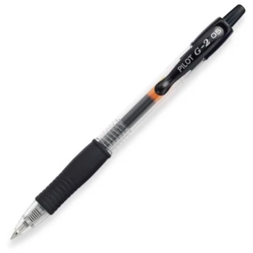 Pilot, Gel Ink Rollerball, Black, 0.5 mm Pilot, Gel Ink Rollerball, Black, 0.5 mm