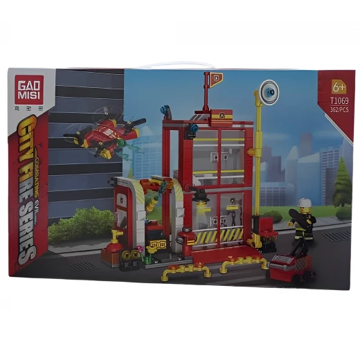 K Toys City Fire Station Building Set , 362 pcs K Toys City Fire Station Building Set , 362 pcs
