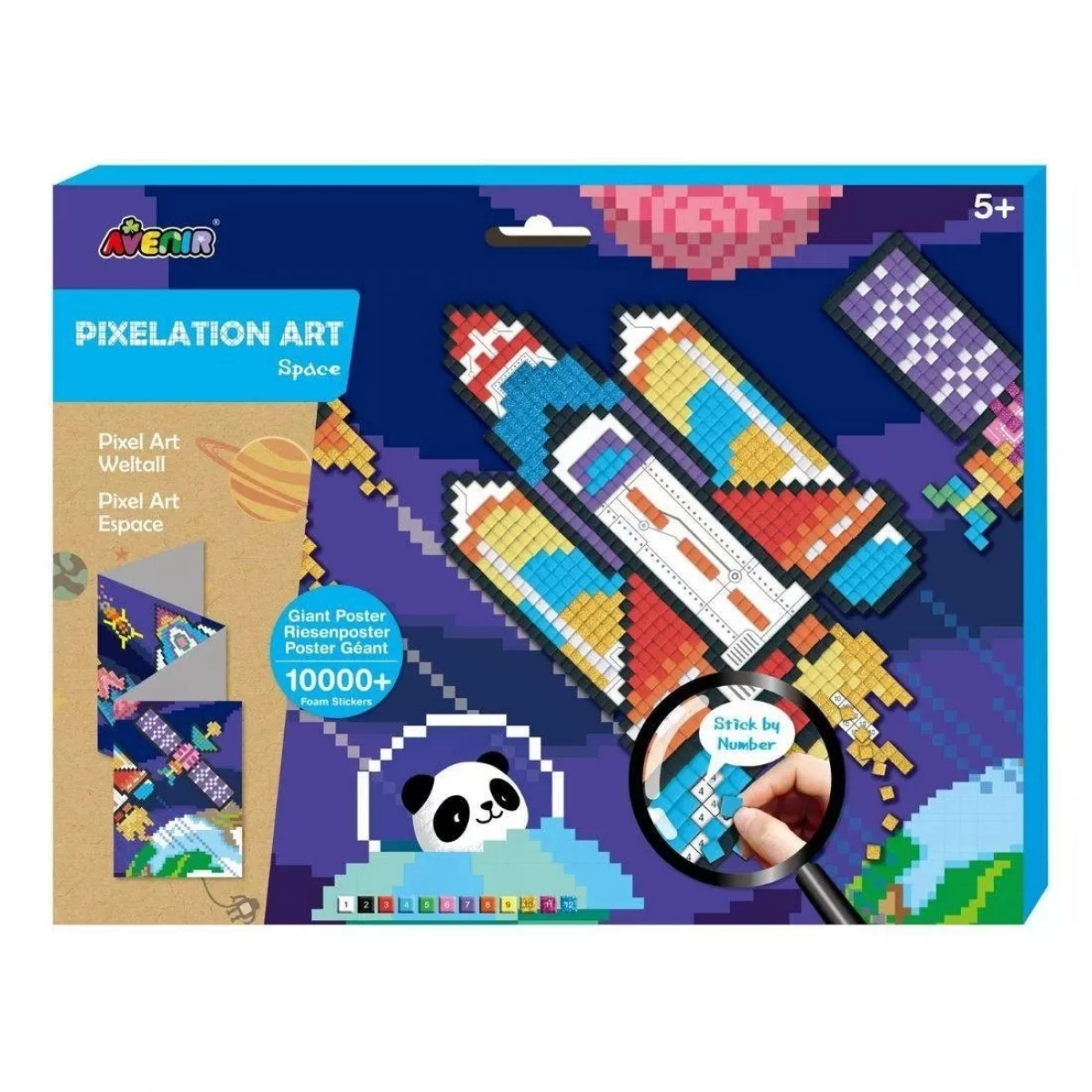 Psixelation AVENIR - Pixelation Art - Space – Buy Online in Jordan | Dumyah