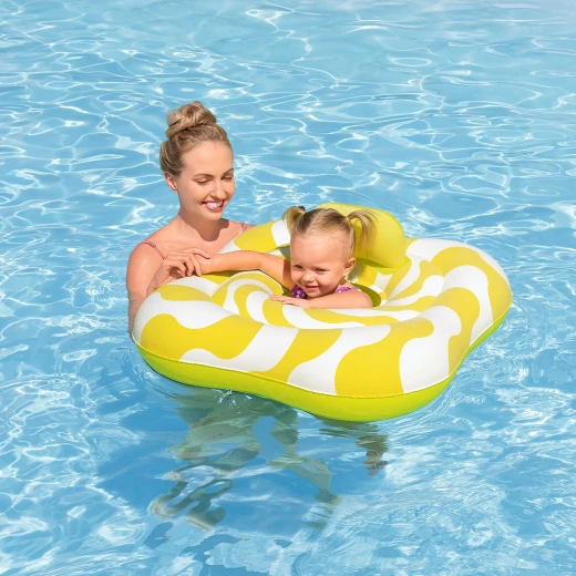 Bestway , Swim Safe ABC Swim Seat Level A with Velvet Surface - Bestway - Image 2