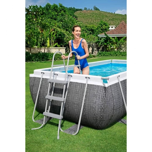 Bestway , Power Steel Rectangular Pool , 404 x 201 x 100 cm - Bestway - Image 3