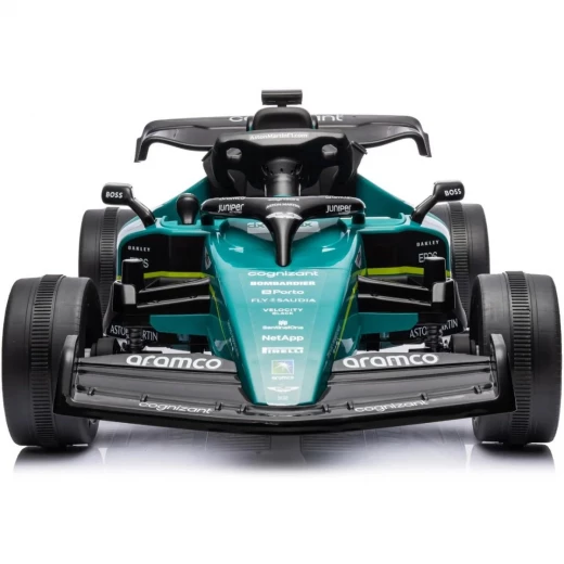 RoyalBaby , Aston Martin Go Kart Rideon Car , Green - RoyalBaby - Image 4