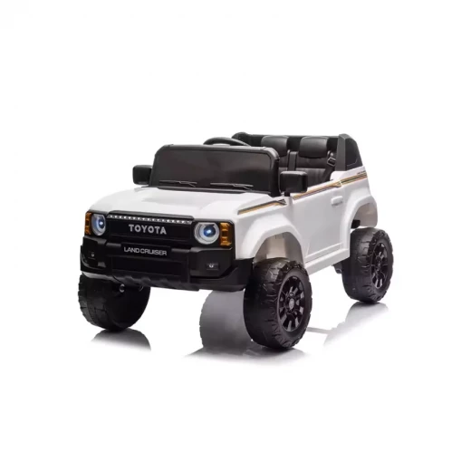 RoyalBaby , Toyota Prado Kids Ride-On Car , White RoyalBaby , Toyota Prado Kids Ride-On Car , White
