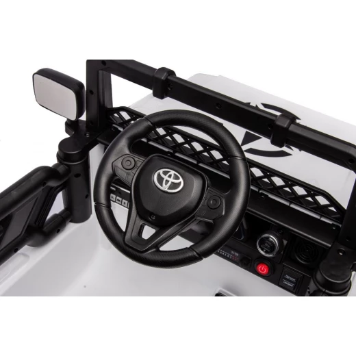 RoyalBaby , Toyota FJ Cruiser Kids Ride-On Car , White - RoyalBaby - Image 2