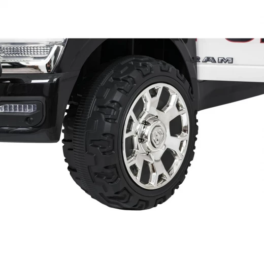 RoyalBaby , Dodge RAM 3500 Kids Ride-On Car , Police Black - RoyalBaby - Image 3