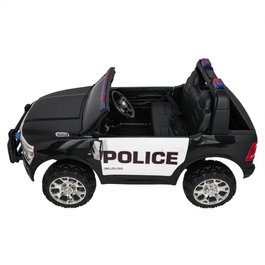 RoyalBaby , Dodge RAM 3500 Kids Ride-On Car , Police Black - RoyalBaby - Image 18