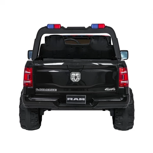 RoyalBaby , Dodge RAM 3500 Kids Ride-On Car , Police Black - RoyalBaby - Image 16