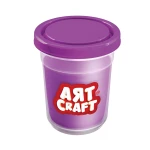 Art Craft , Single Dough Pot , Purple , 140 gr - Art Craft