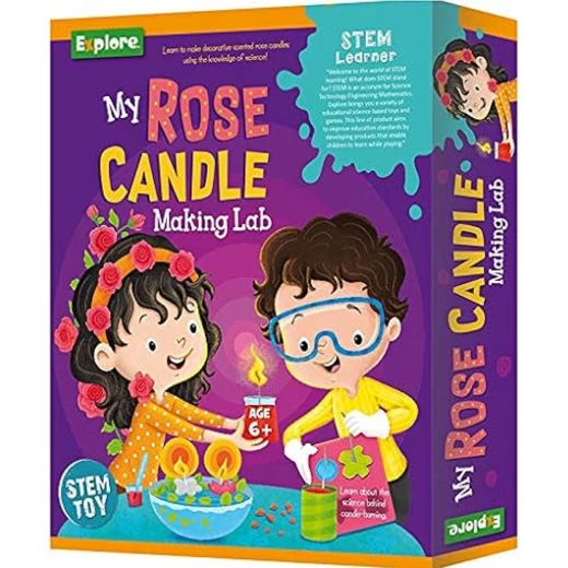 معملي لصناعة الشموع الوردية من بلاي كرافت - بلاي كرافت - Image 2