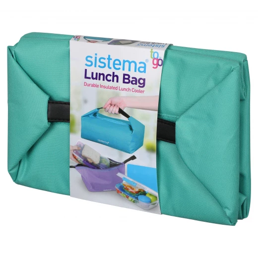 Sistema, Bento Lunch Bag To Go, Green Sistema, Bento Lunch Bag To Go, Green