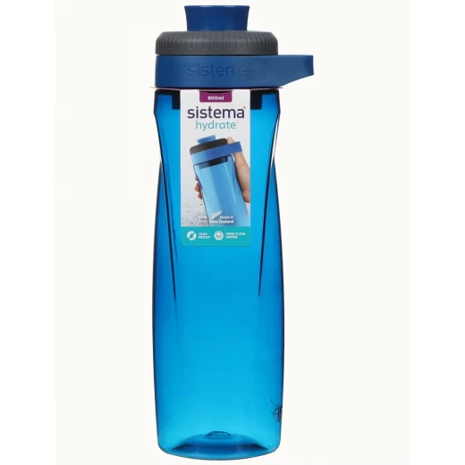 Sistema, Twist N' Sip Bottle, Ocean Blue, 900 ml Sistema, Twist N' Sip Bottle, Ocean Blue, 900 ml