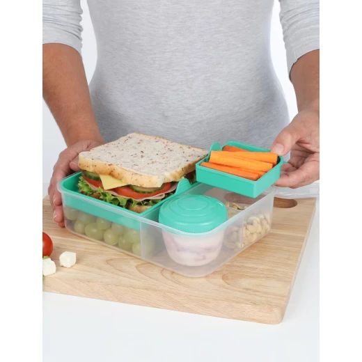 Sistema, Bento Lunch To Go, Green, 1.65 L - Sistema - Image 2