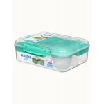 Sistema, Bento Lunch To Go, Green, 1.65 L - Sistema