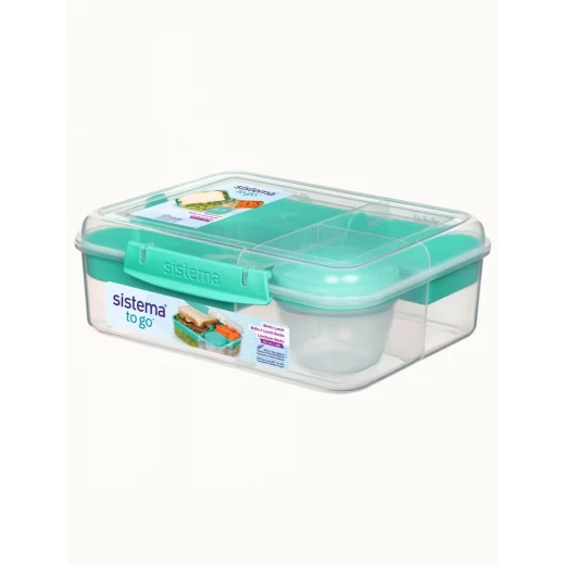 Sistema, Bento Lunch To Go, Green, 1.65 L Sistema, Bento Lunch To Go, Green, 1.65 L