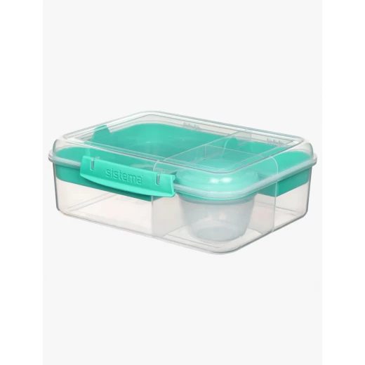 Sistema, Bento Lunch To Go, Green, 1.65 L - Sistema - Image 3