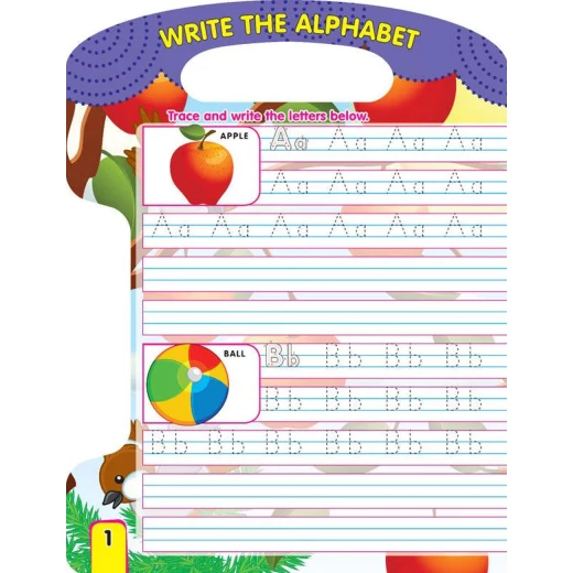 Dreamland | Write And Wipe Book | Alphabets | An Early Learning Book For Kids - Dreamland - Image 2