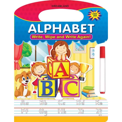 Dreamland | Write And Wipe Book | Alphabets | An Early Learning Book For Kids - Dreamland - Image 3