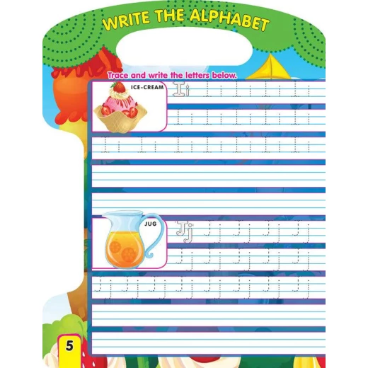 Dreamland | Write And Wipe Book | Alphabets | An Early Learning Book For Kids - Dreamland - Image 4