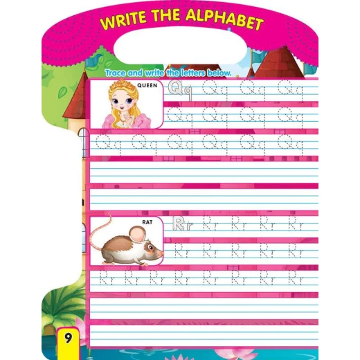 Dreamland | Write And Wipe Book | Alphabets | An Early Learning Book For Kids - Dreamland - Image 6